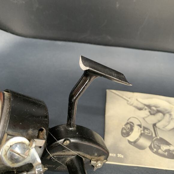 Vintage Garcia Mitchell 300 Spinning Reel - Made In France Manuals Extra Spools - Picture 11 of 16